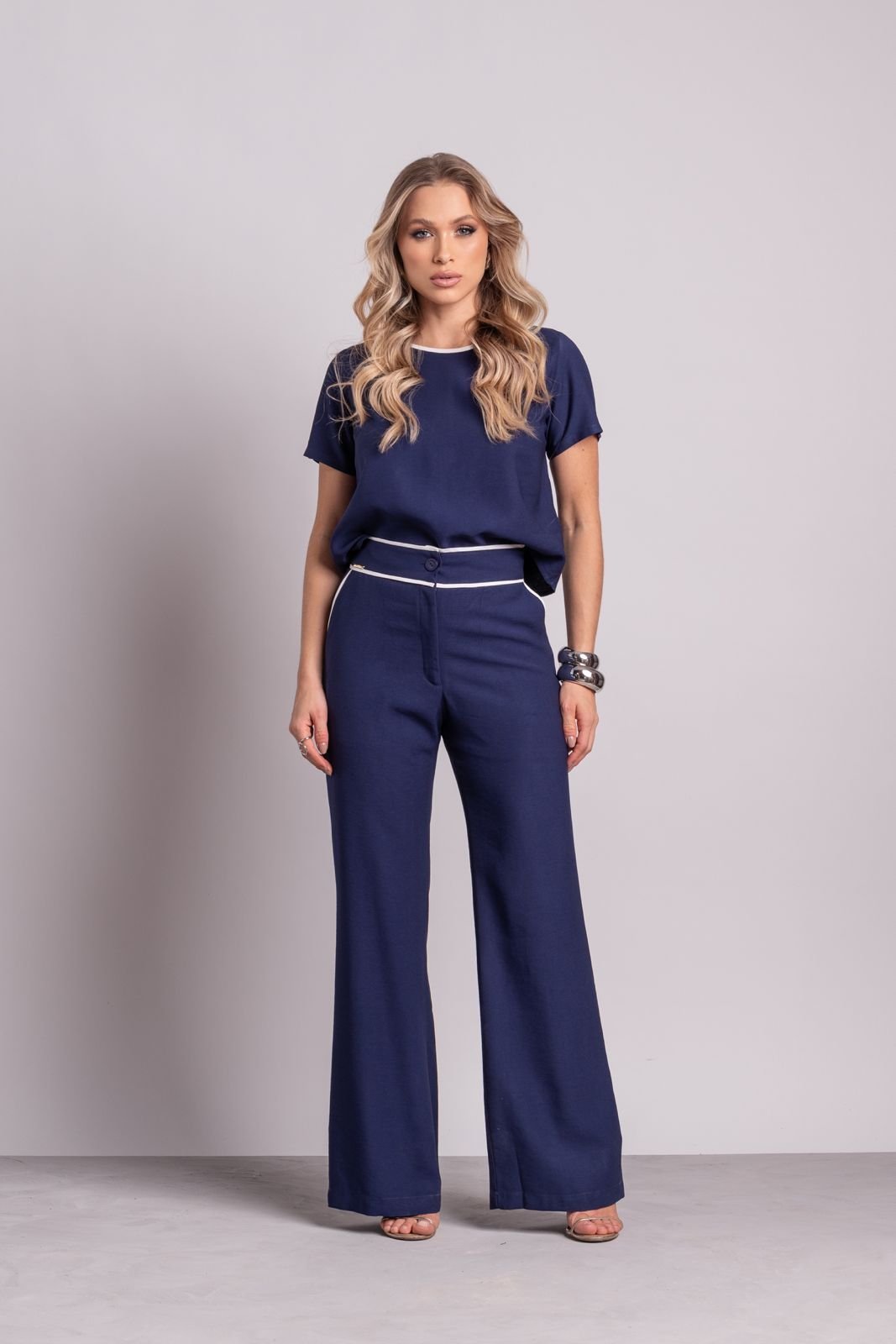 Conjunto Aurora - Azul Jeans - destaque