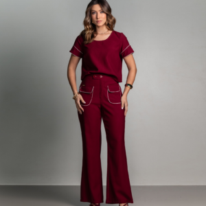 Conjunto Glória - Marsala - destaque